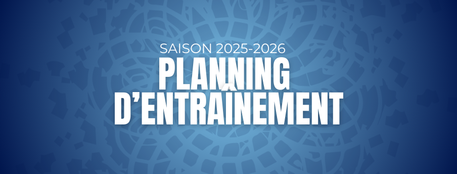 Planning d'entraînement 2025-2026
