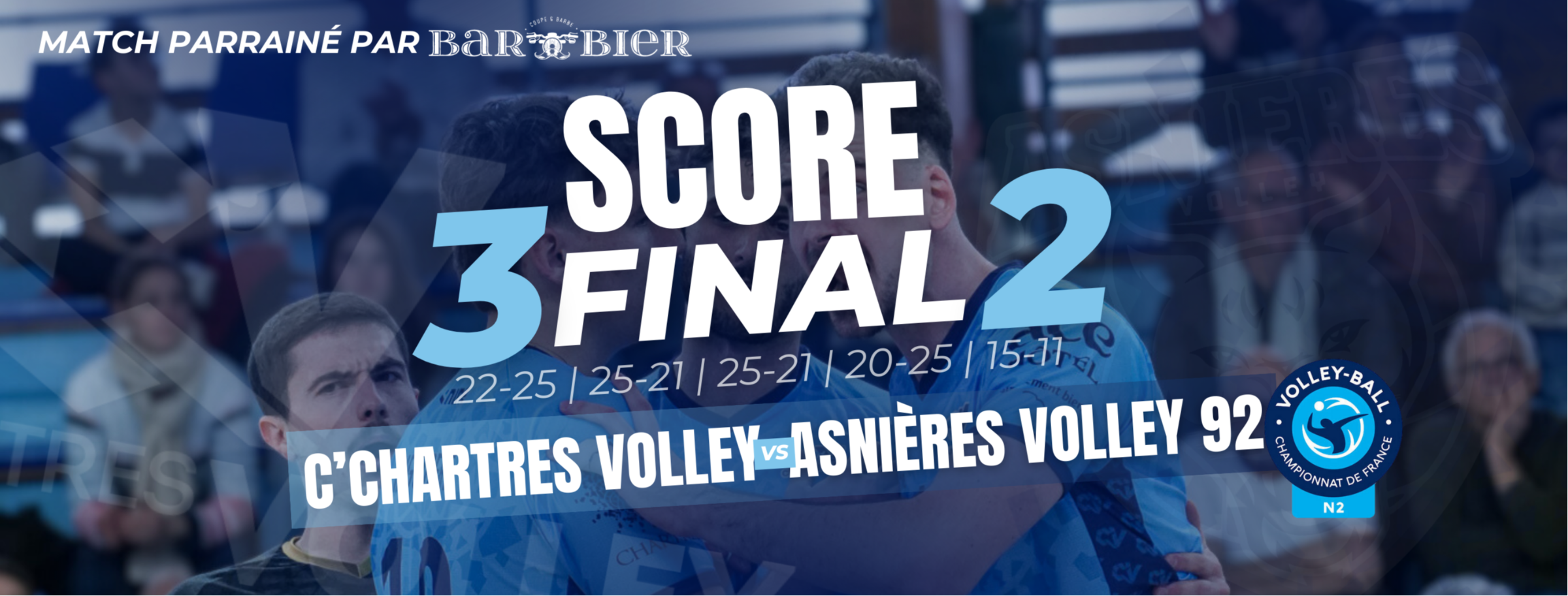 VICTOIRE AU TIE-BREAK !