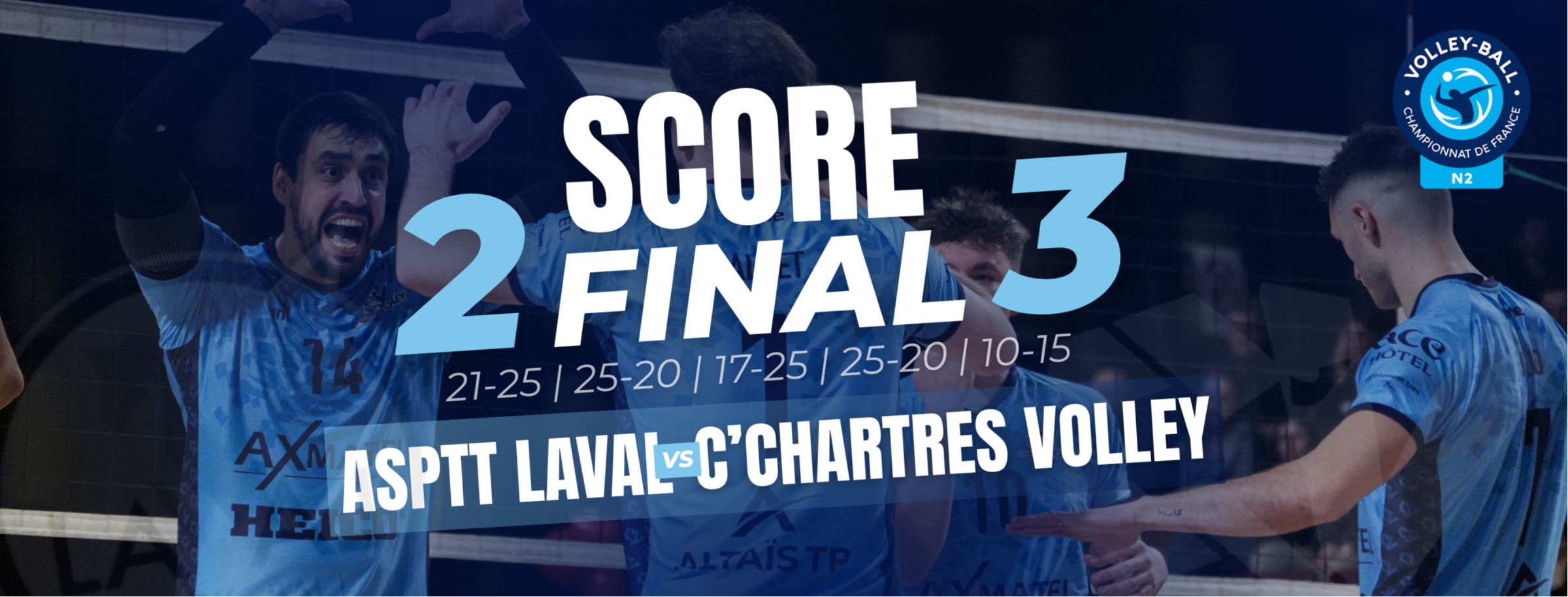 LA VICTOIRE A LAVAL !