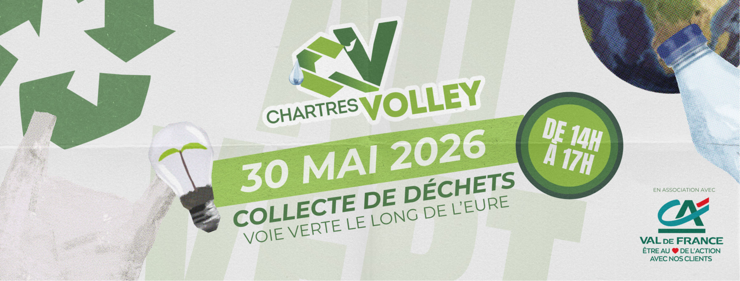 Le C'CV au vert : Collecte de déchets