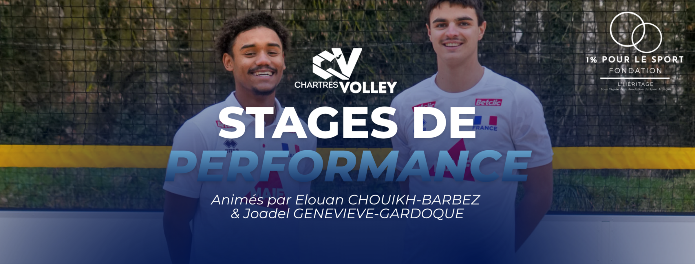 Stages performance avec deux membres des Equipes de France