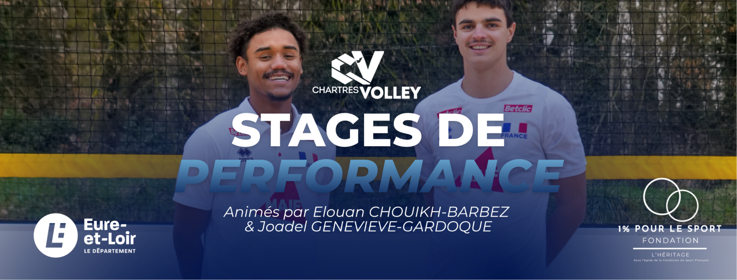 Stages performance avec deux membres des Equipes de France