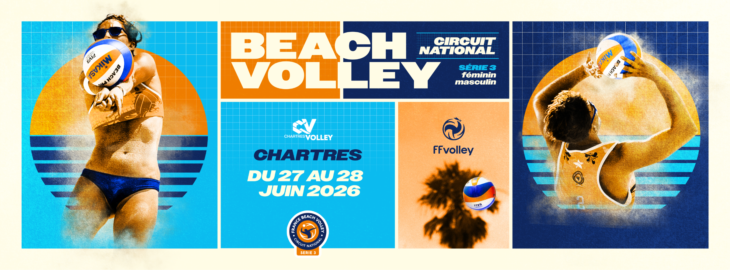 Beach Volley | Tournois S3-150 Juin 2026