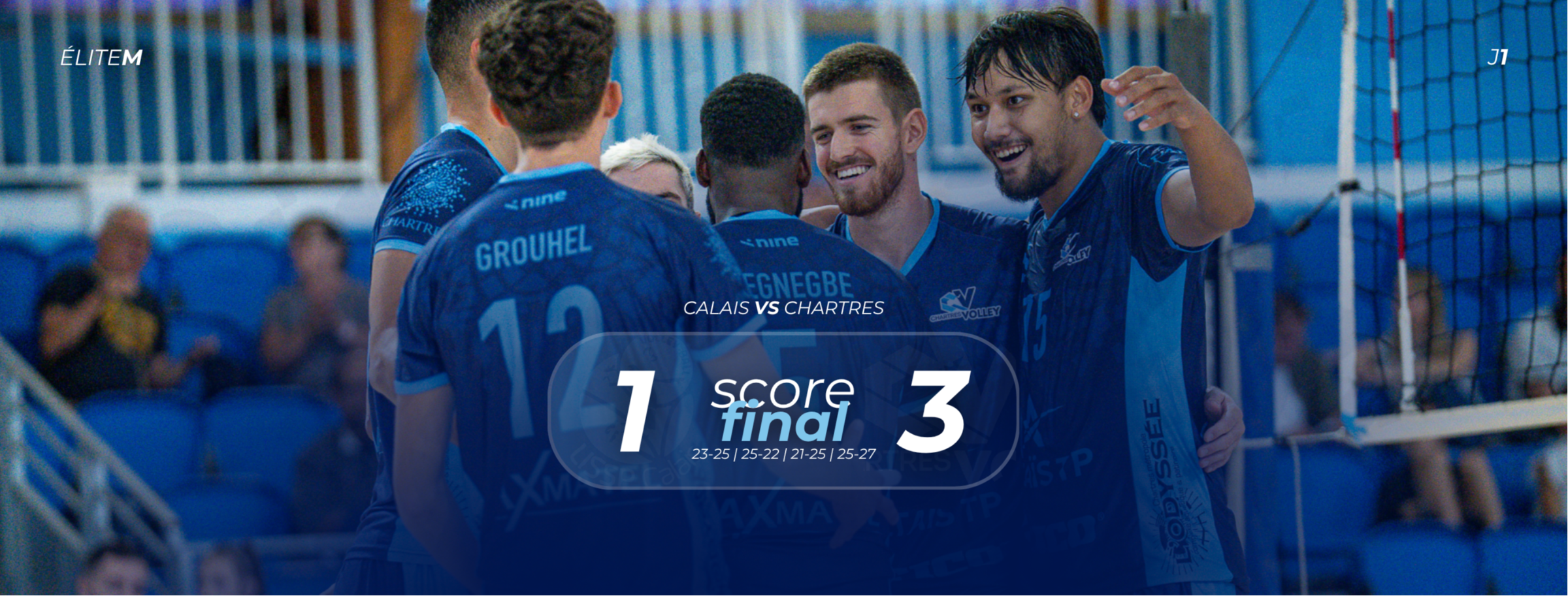 ELITE M | 1ER MATCH, 1ERE VICTOIRE !