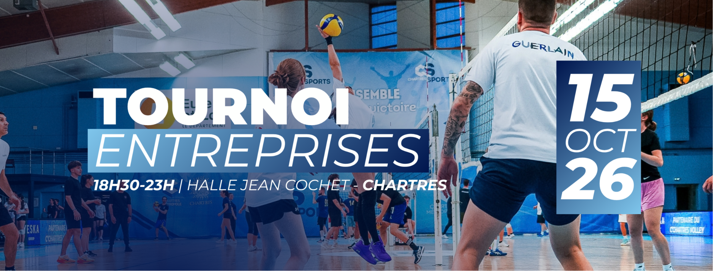 LE GRAND RETOUR DES TOURNOI ENTREPRISES AU C'CV