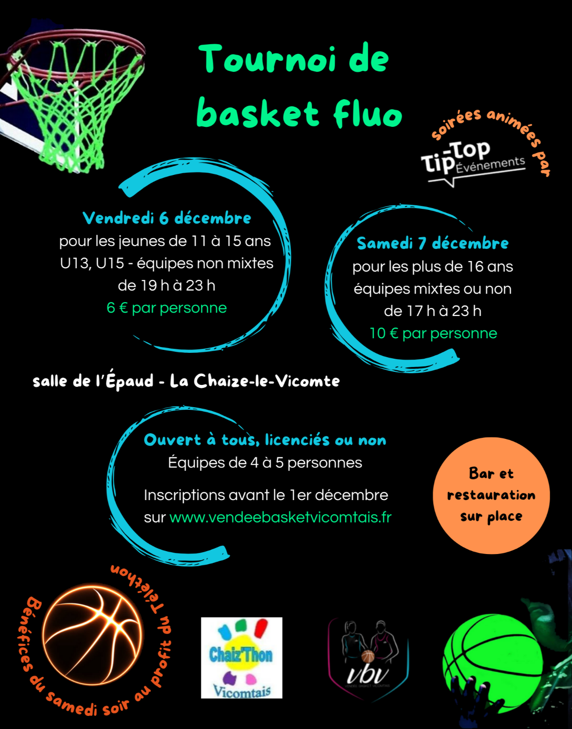 Tournoi de basket fluo 2