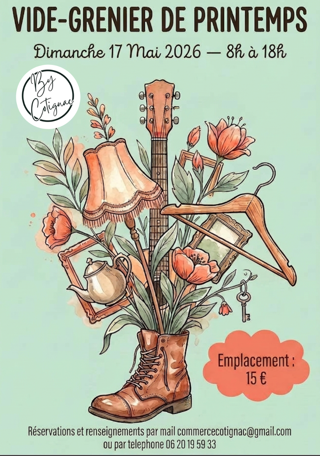 VIDE GRENIER 17 MAI 2026