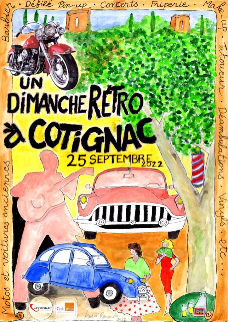 Journée Retro Vintage à Cotignac