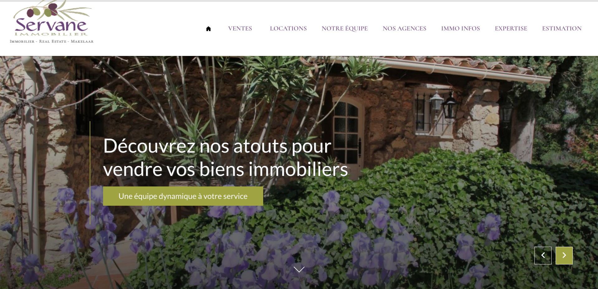 Servane, Agent Immobilier