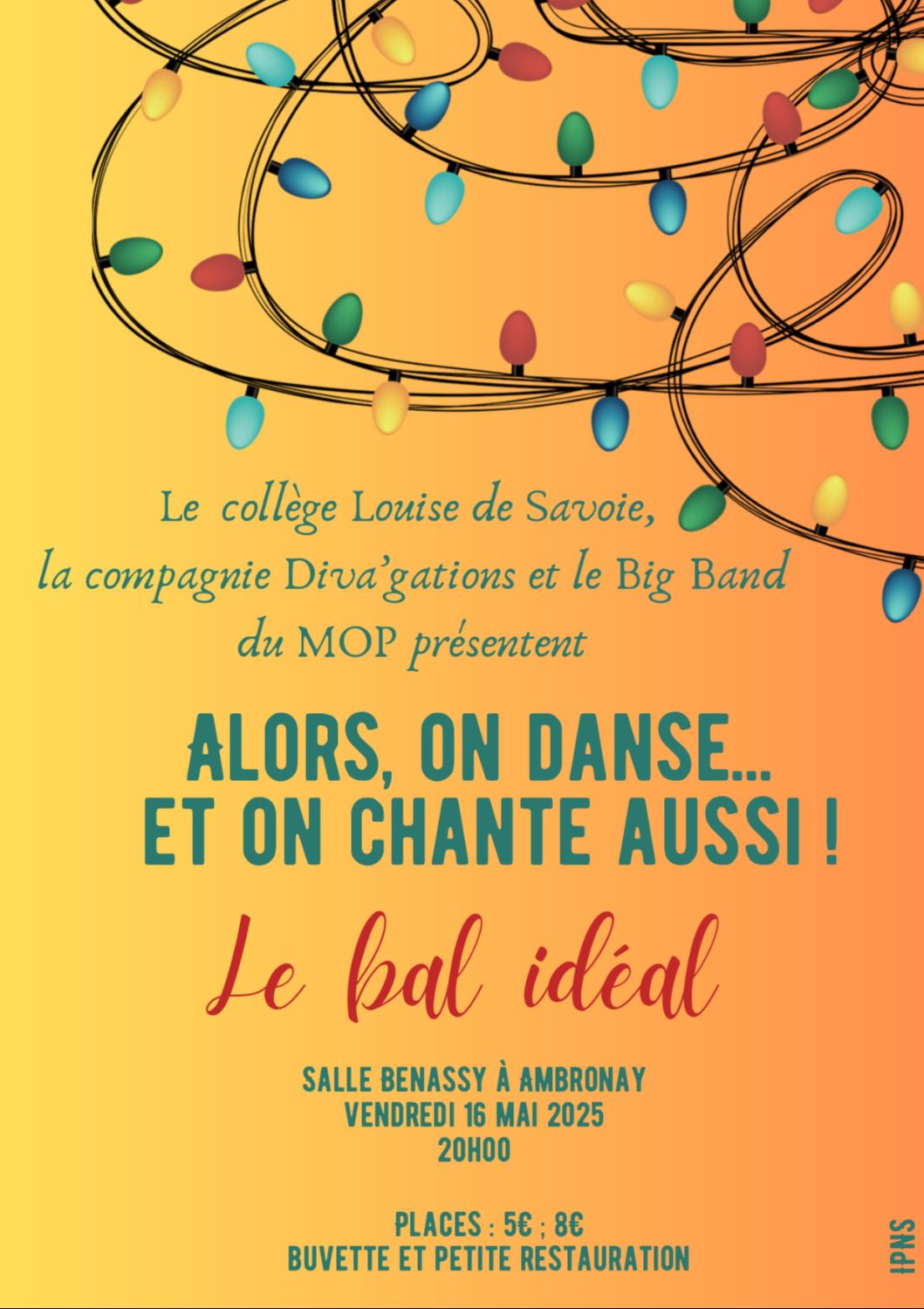 LE BAL IDEAL - Alors, on danse ... et on chante aussi !