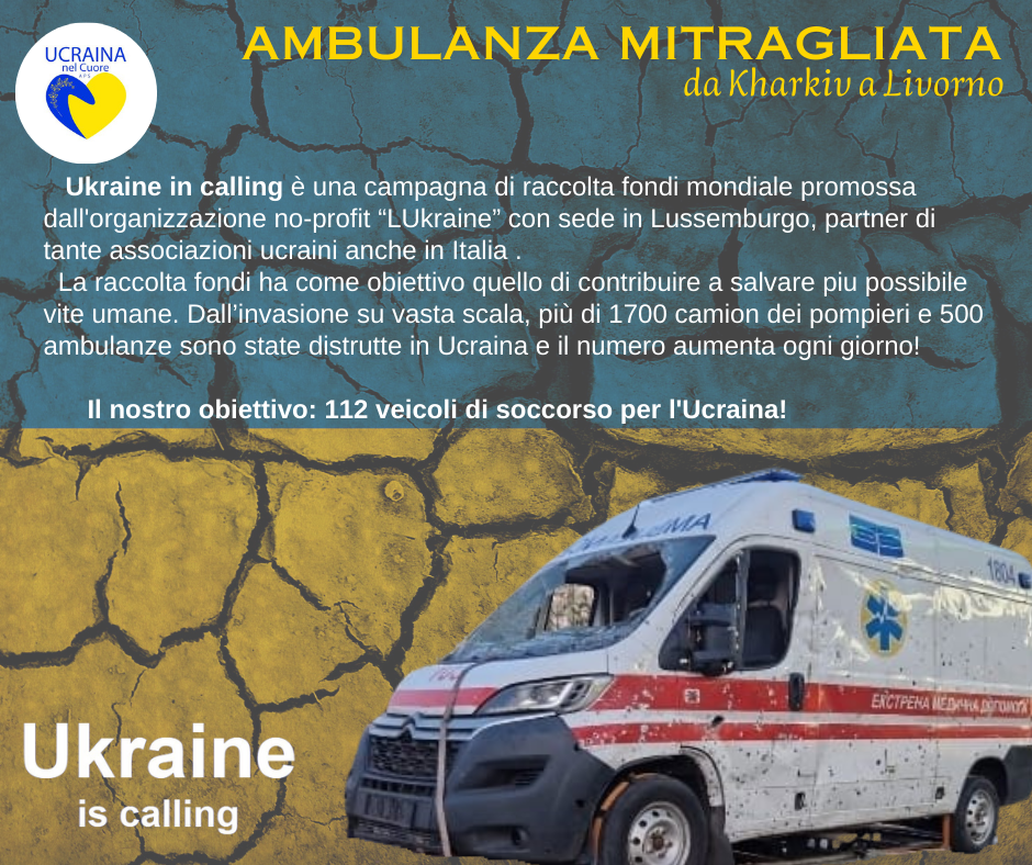 Logo Associazione Ucraina nel cuore APS