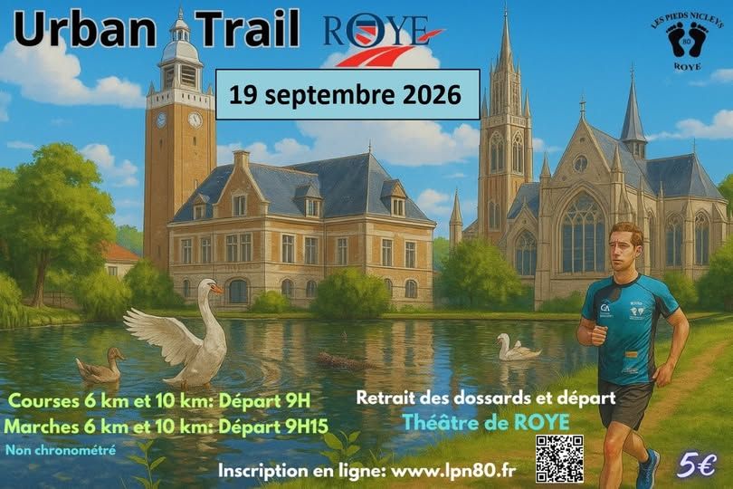 Urban Trail Roye - 19 septembre 2026