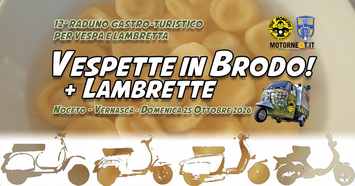 Vespette e Lambrette in Brodo #VIB26