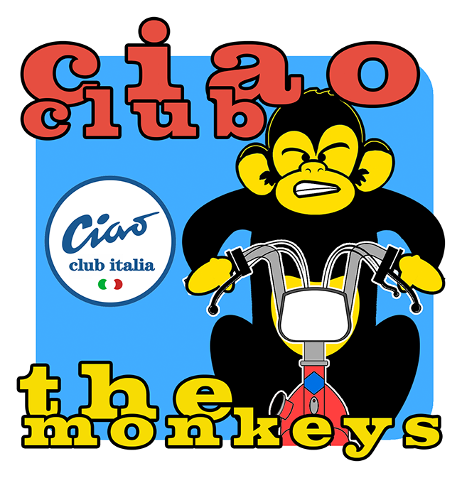 Logo APS The Monkeys Vintage Scootering