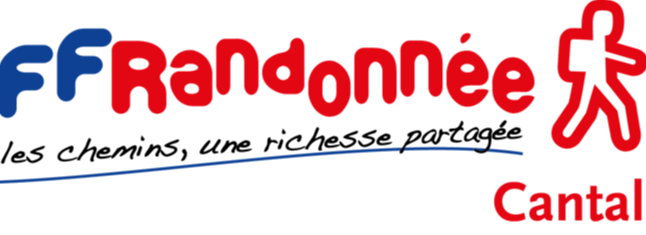 Logo Comité Départemental de la Randonnée Pédestre du Cantal