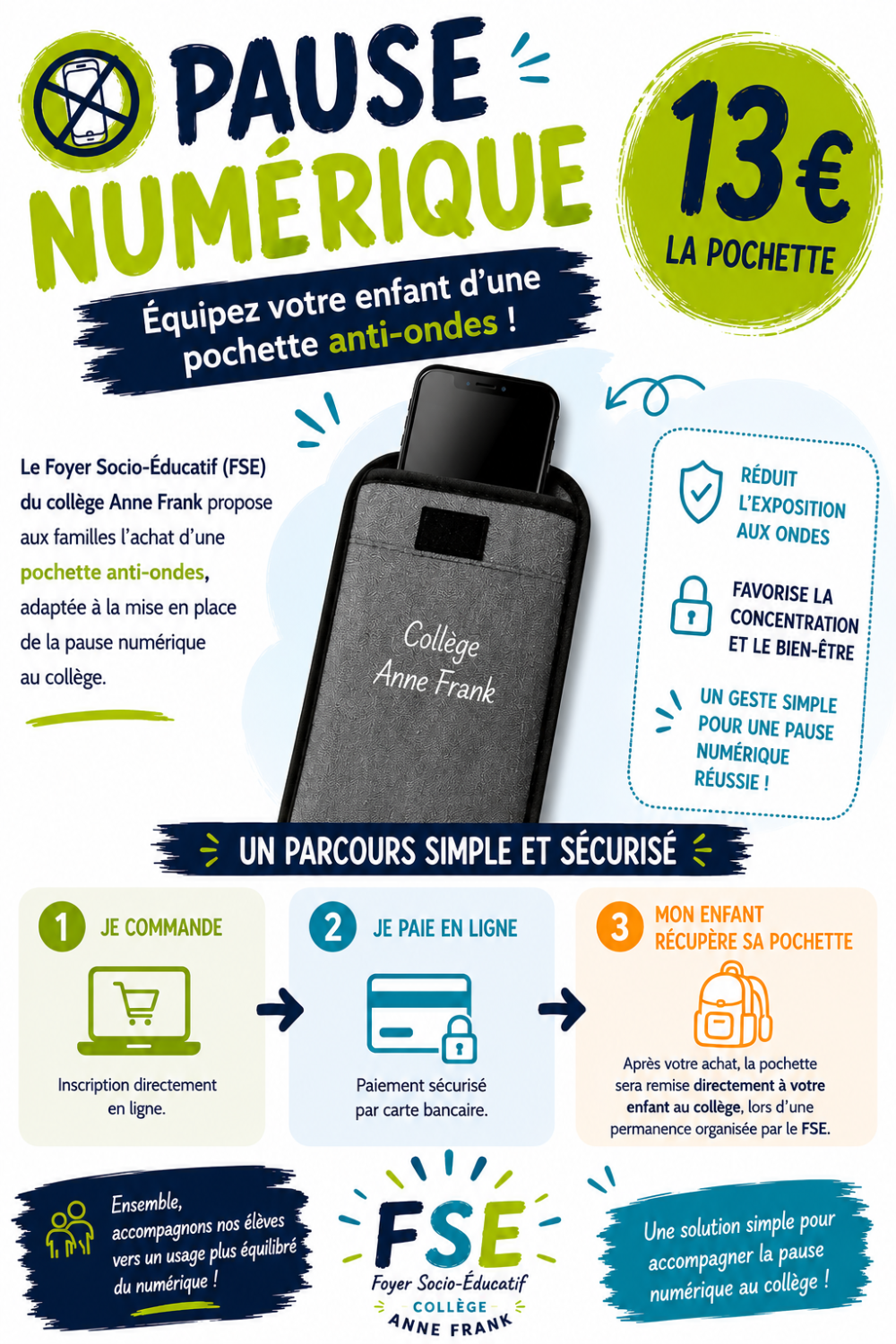 Vente pochette numérique