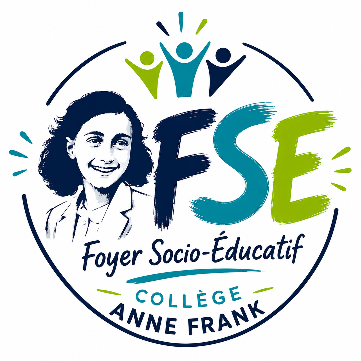 Logo Foyer Socio-éducatif du collège Anne Frank