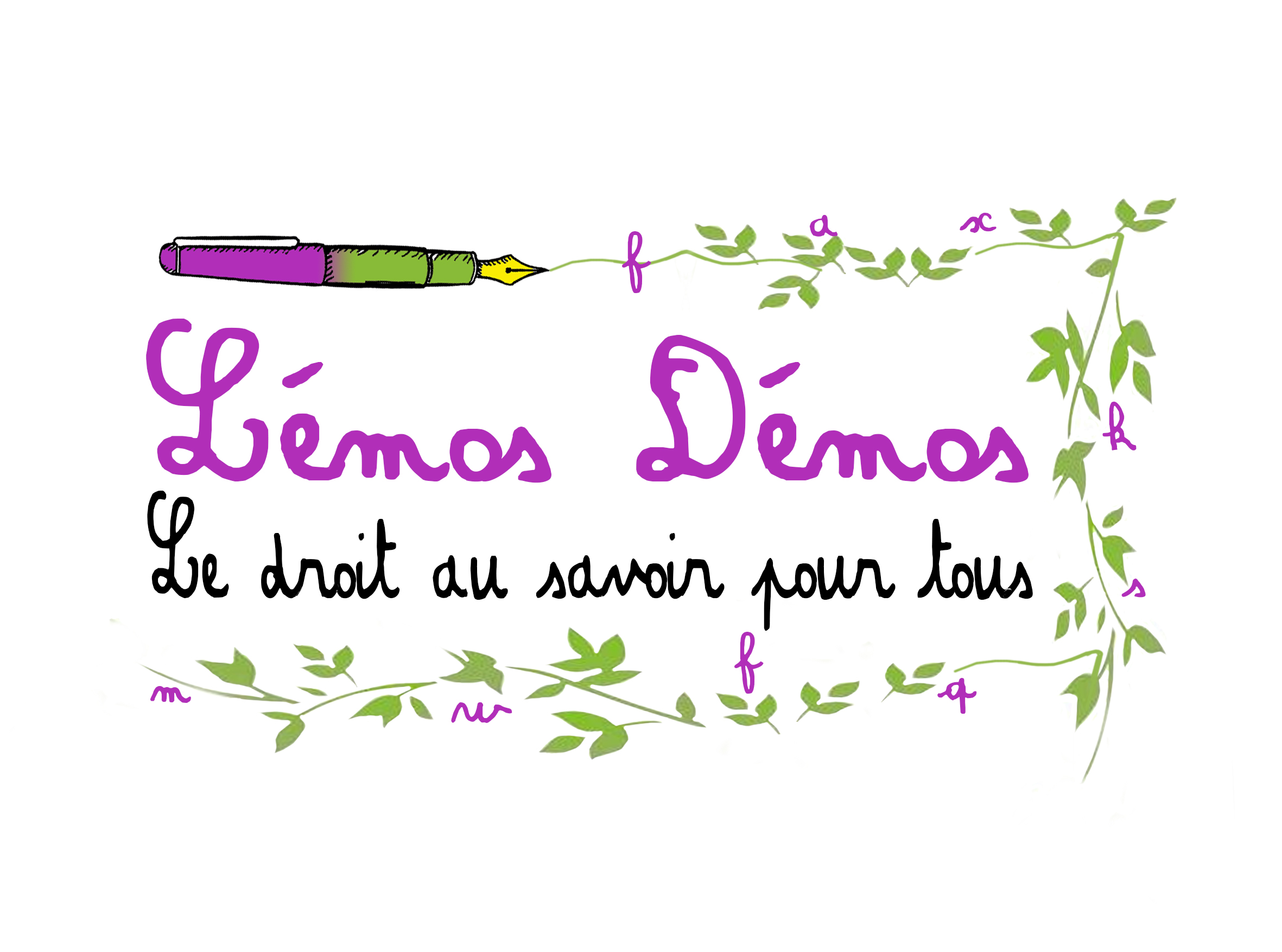 Logo Lémos Démos - Le droit au savoir pour tous