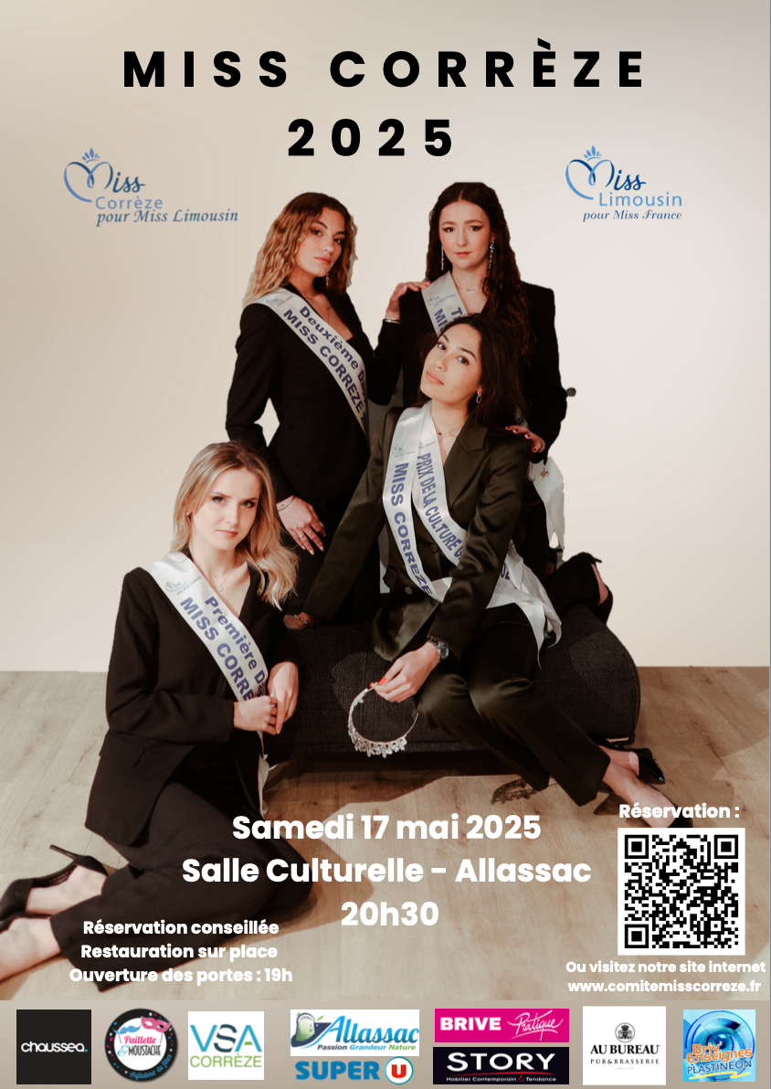 Élection de Miss Corrèze 2025