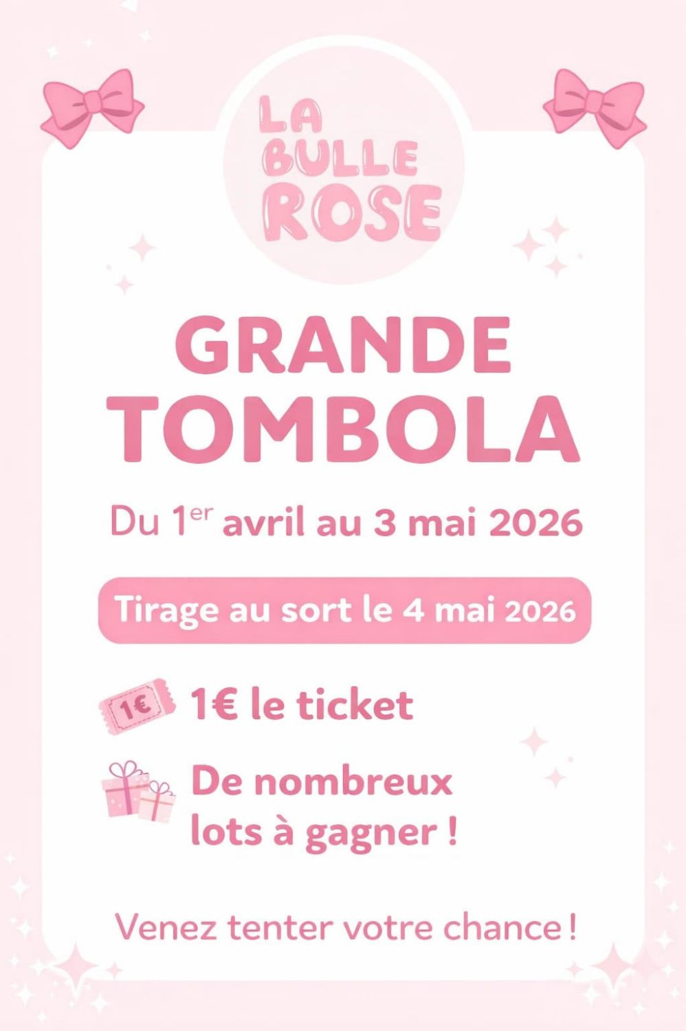 Tickets de tombola