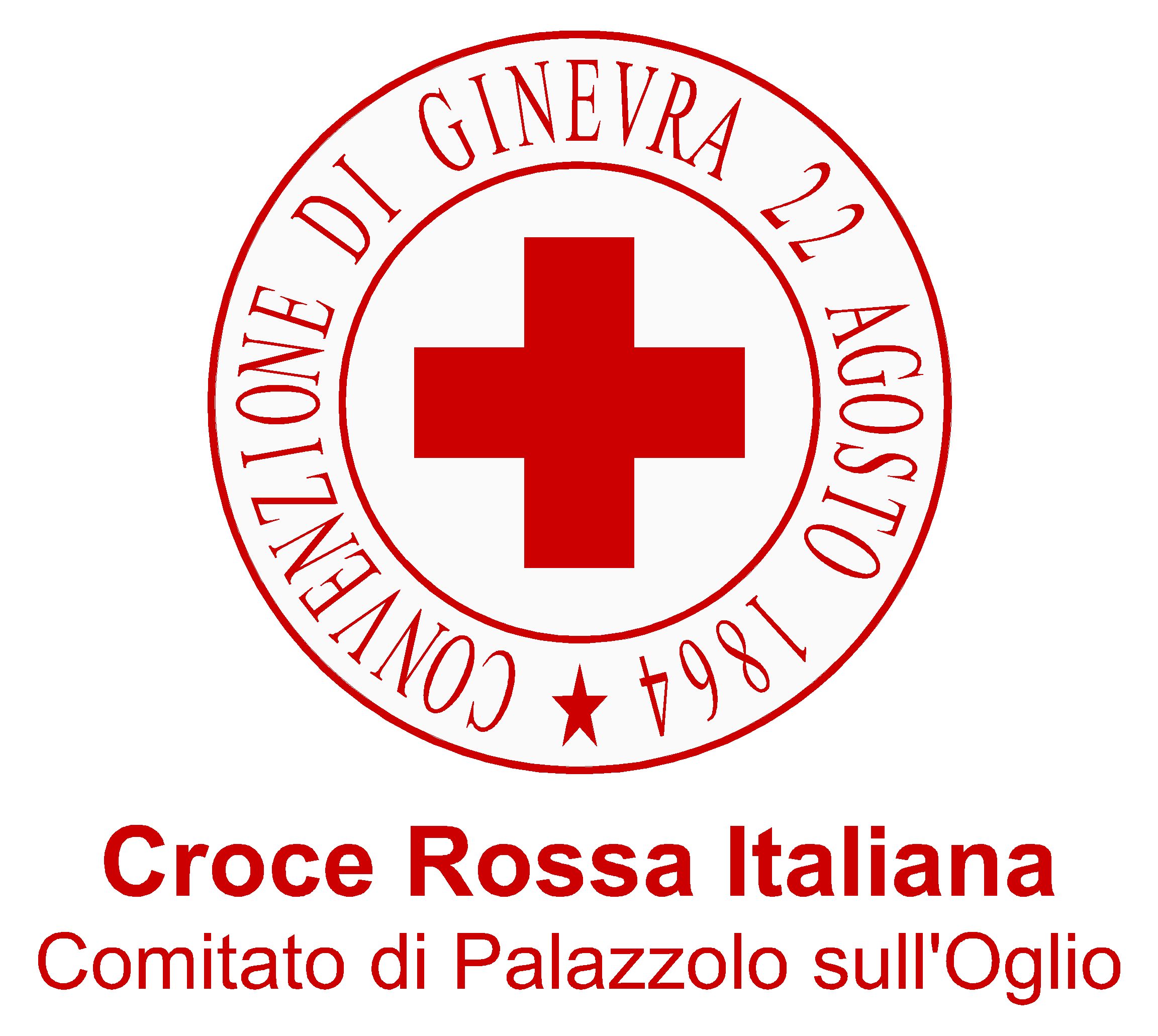 Logo Croce Rossa Italiana Comitato di Palazzolo sull'Oglio OdV