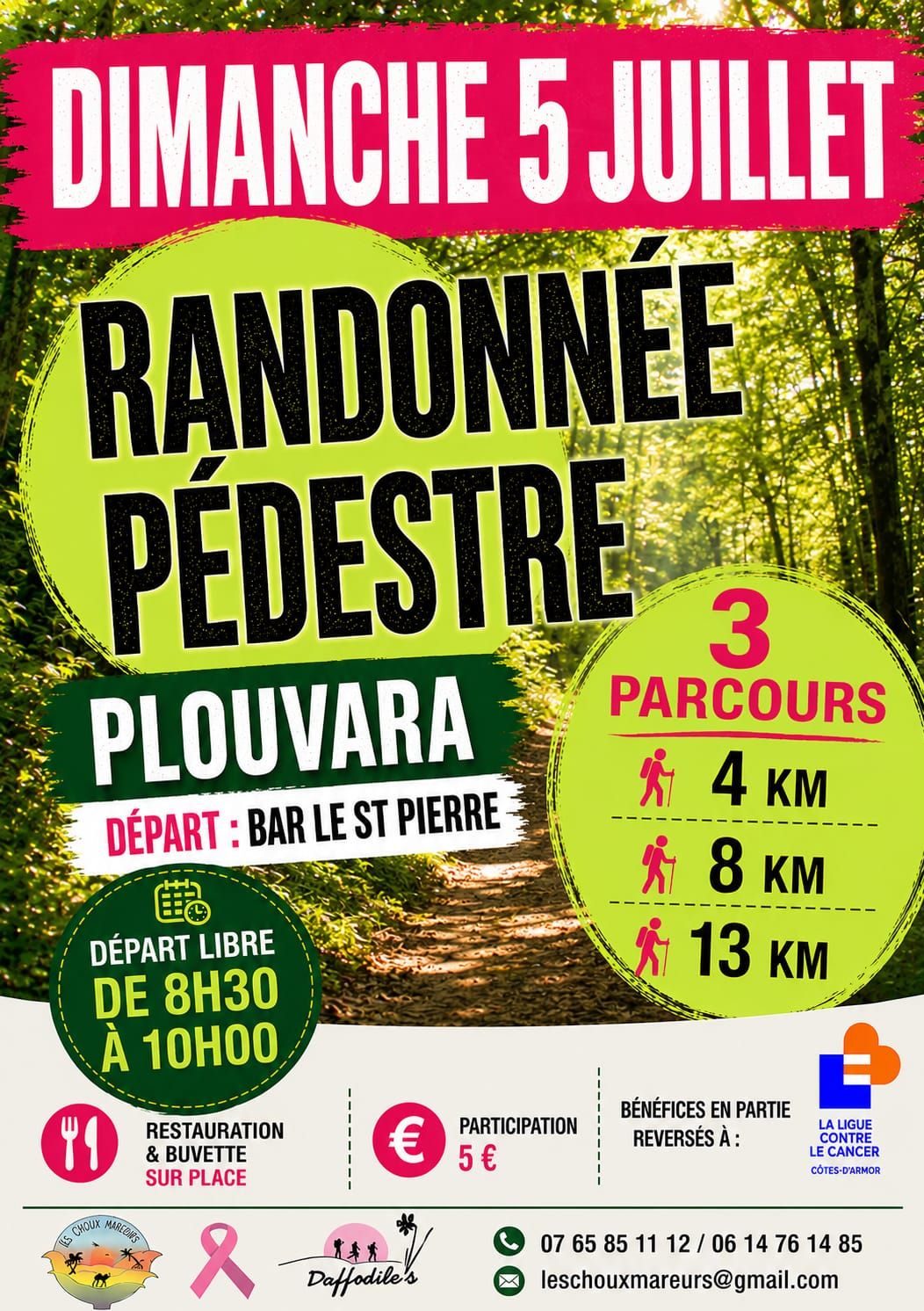 RANDONNÉE PÉDESTRE SOLIDAIRE 4eme EDITION