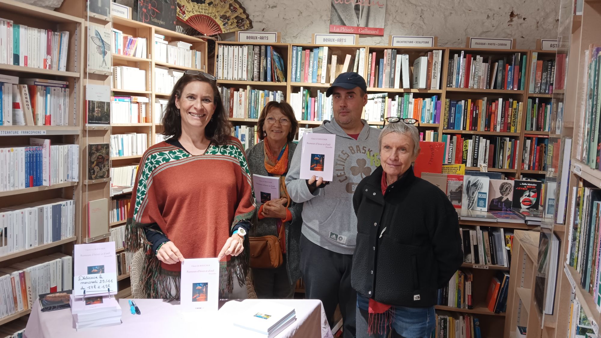 Atelier d'écriture de Claire Le Boucher