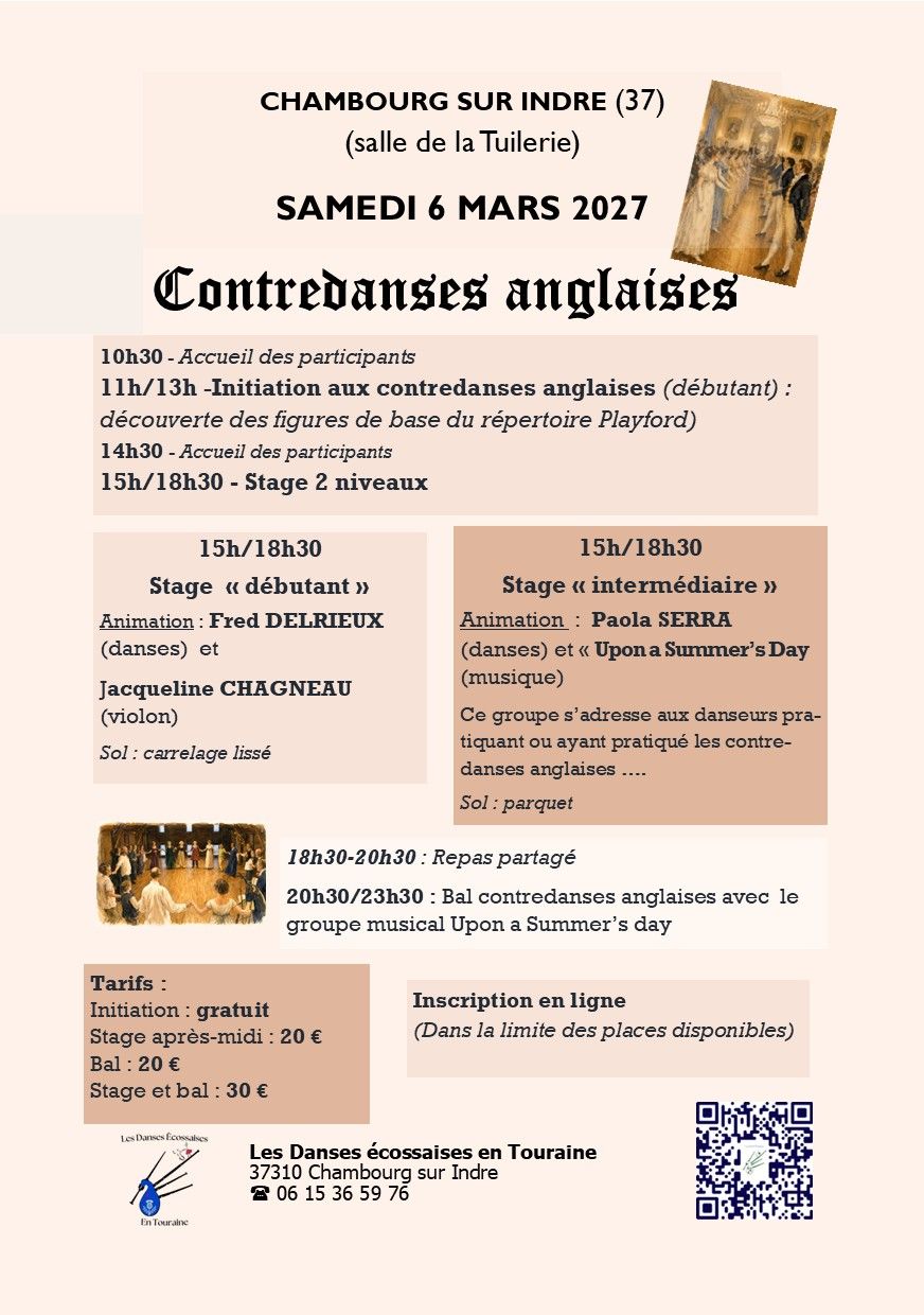 STAGE DE CONTREDANSES ANGLAISES