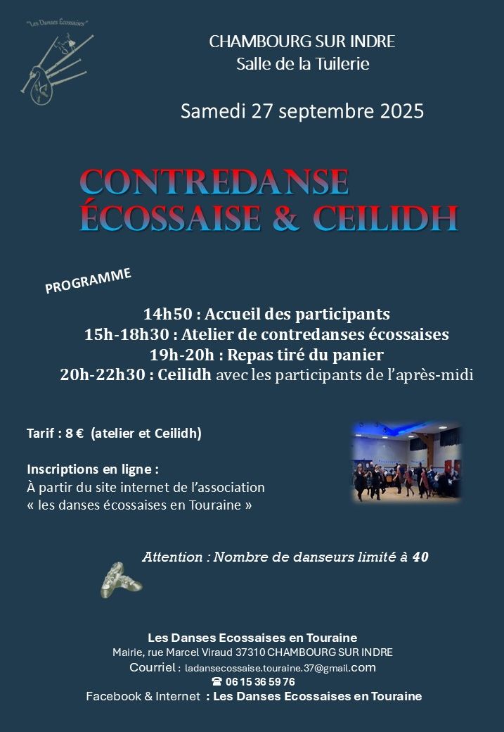 Stage et Ceilidh de Contredanse Ecossaise