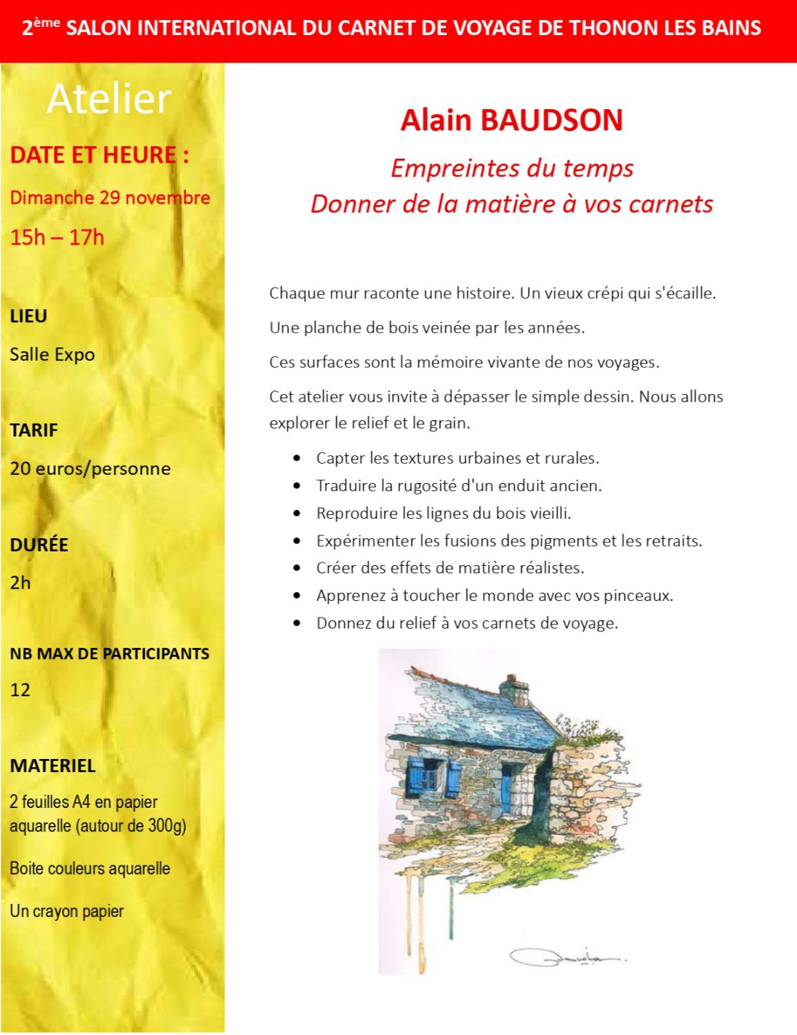 Empreinte du temps : donner de la matière à vos carnets