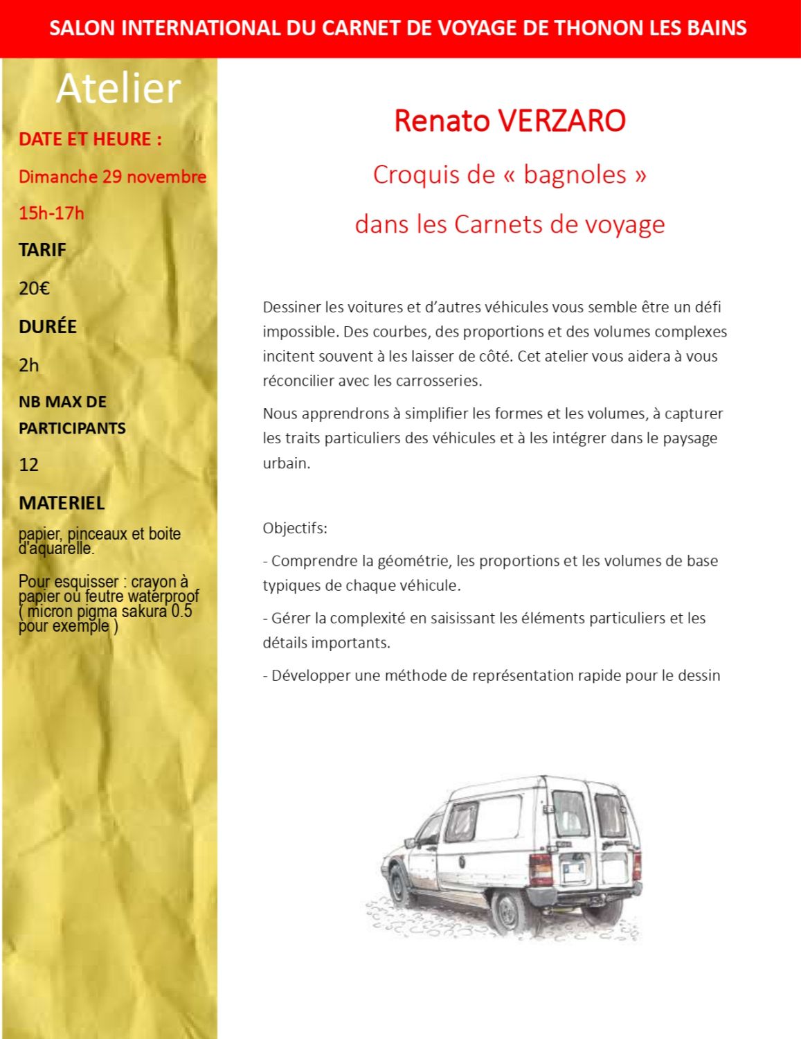 Croquis de 