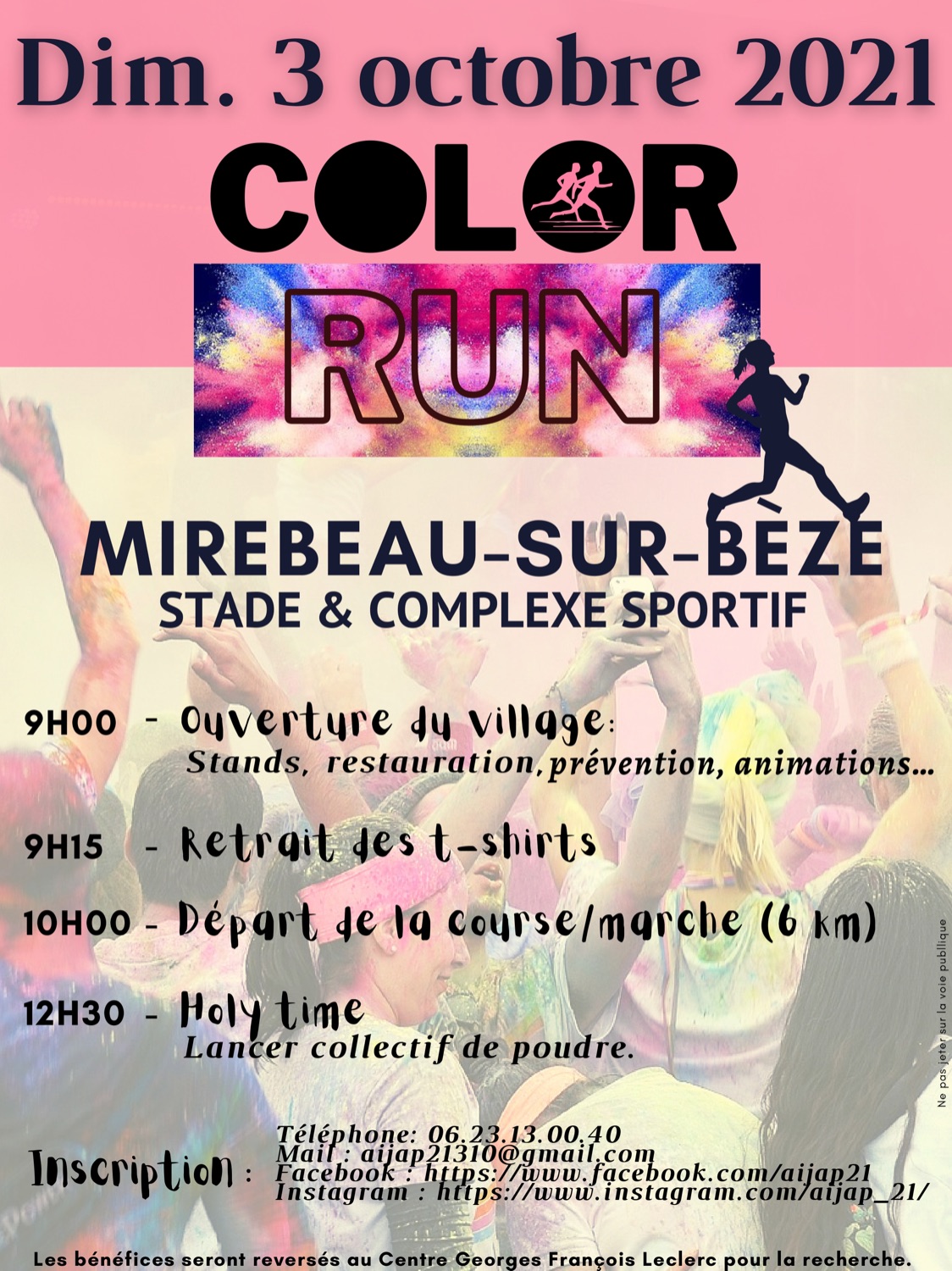 Color Run Octobre Rose