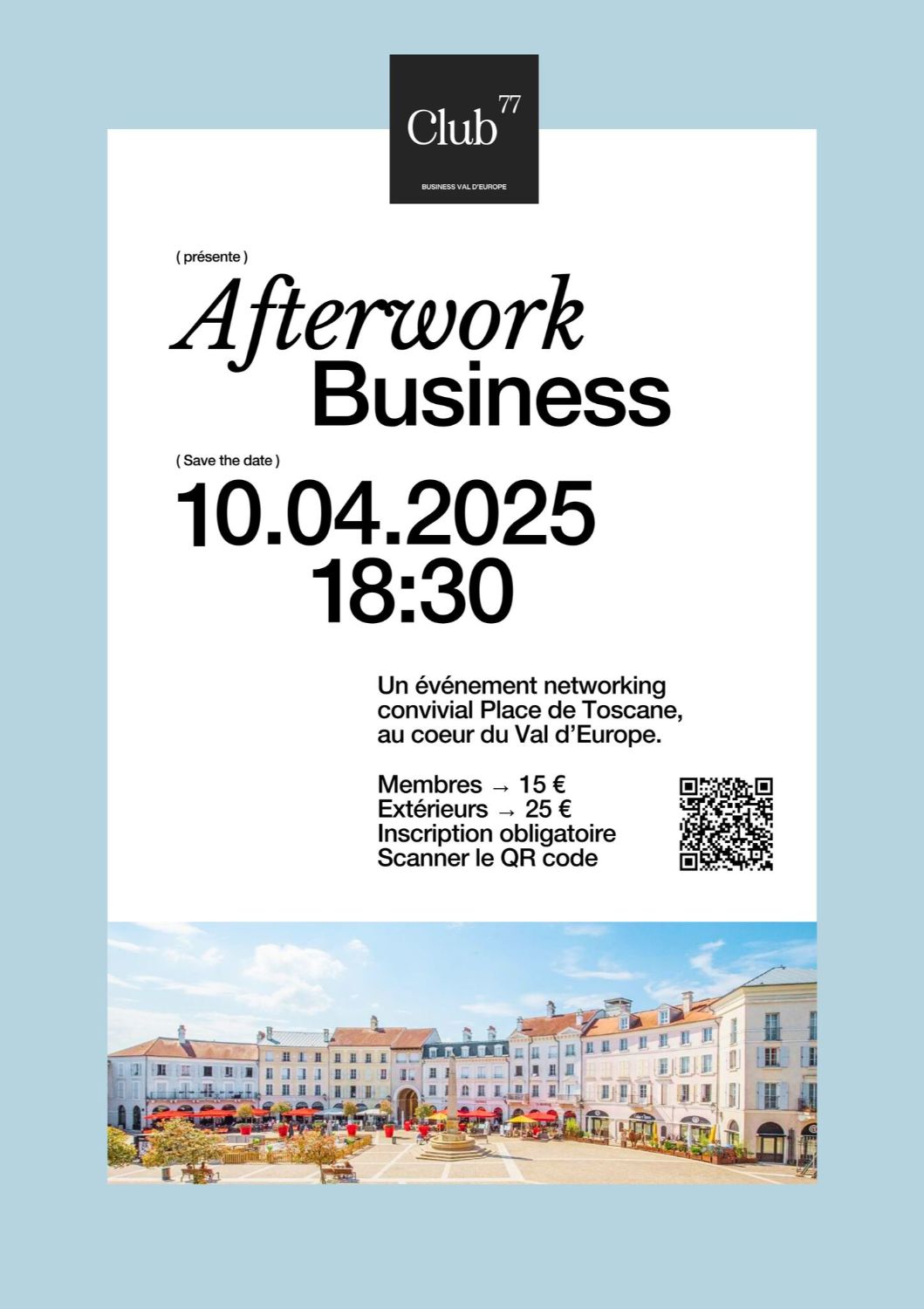CLUB 77 Afterwork Business 10/04/2025