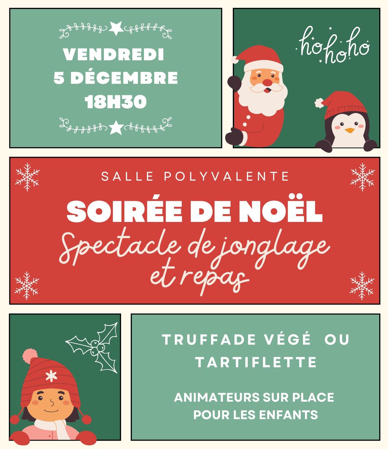 Soirée de noël 2025