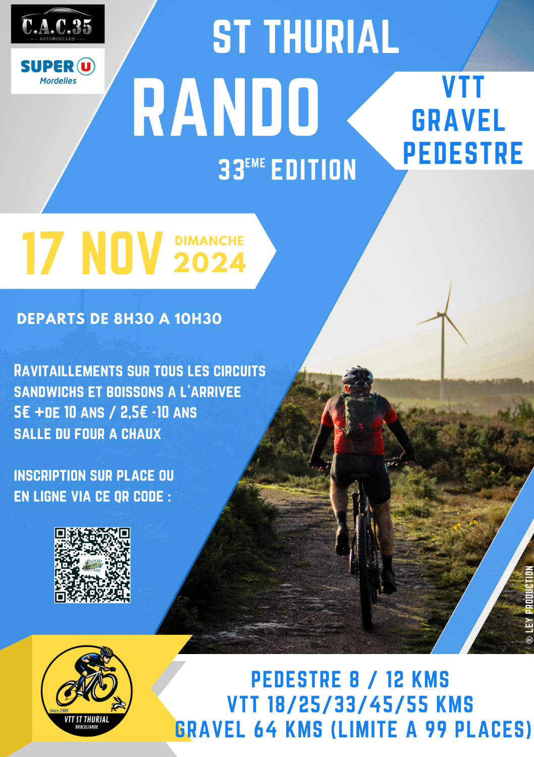 33 ème RANDO VTT