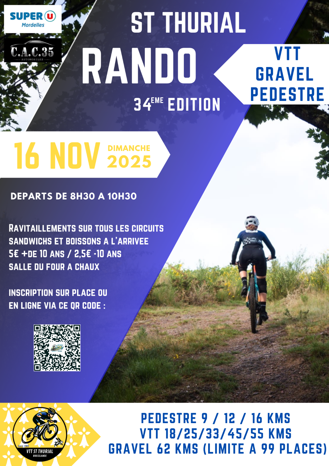 34 ème RANDO VTT