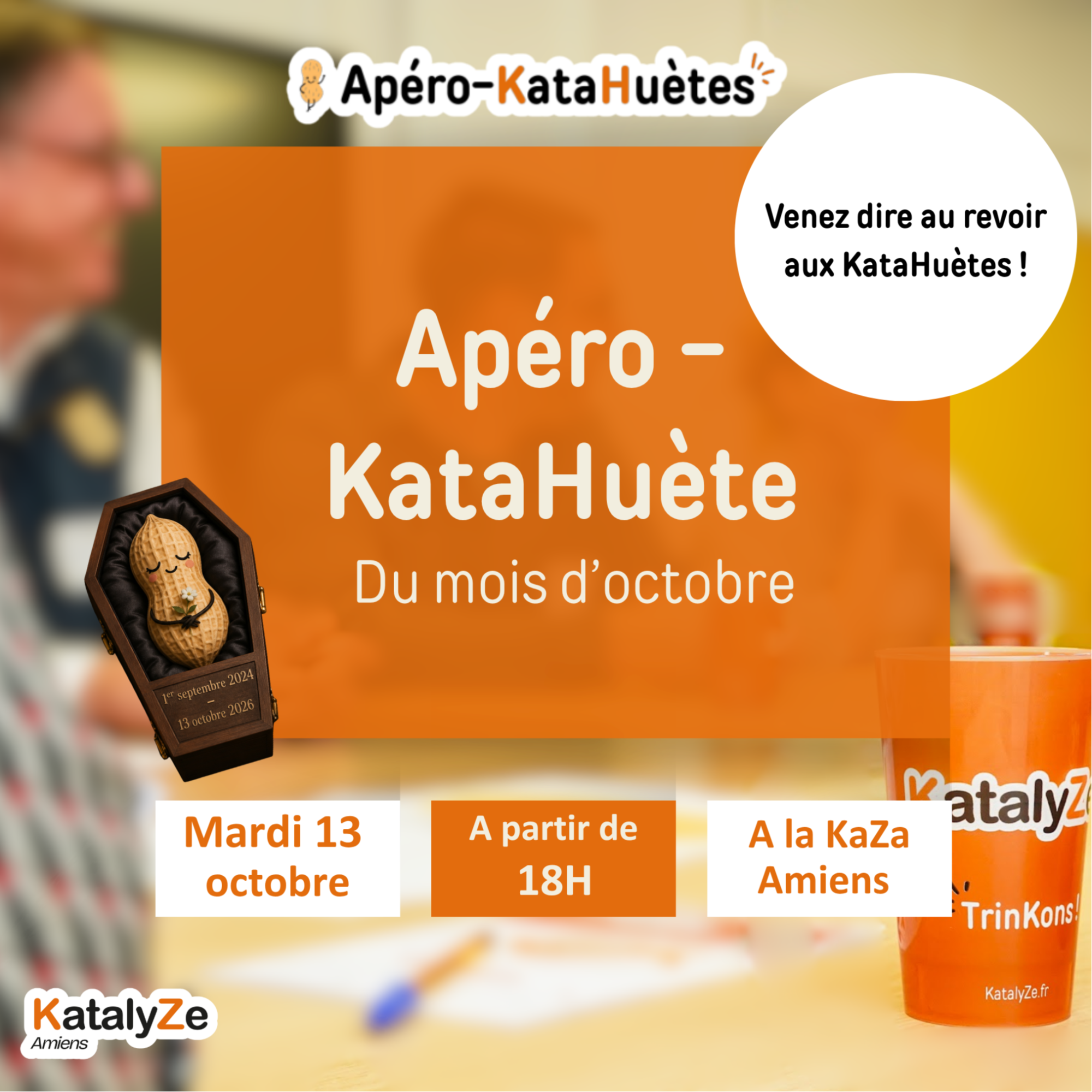 Apéro KataHuètes – Mardi 13 octobre 2026