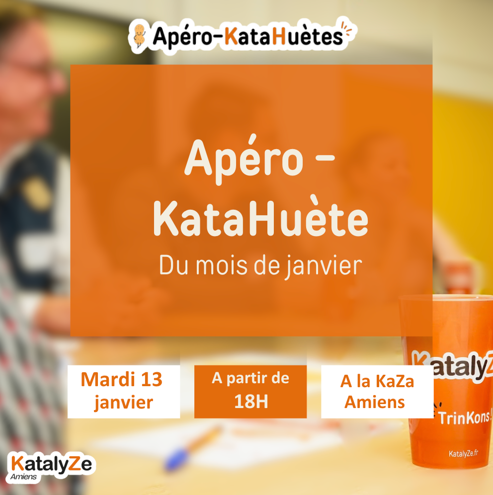 Apéro KataHuètes – Mardi 13 janvier 2026