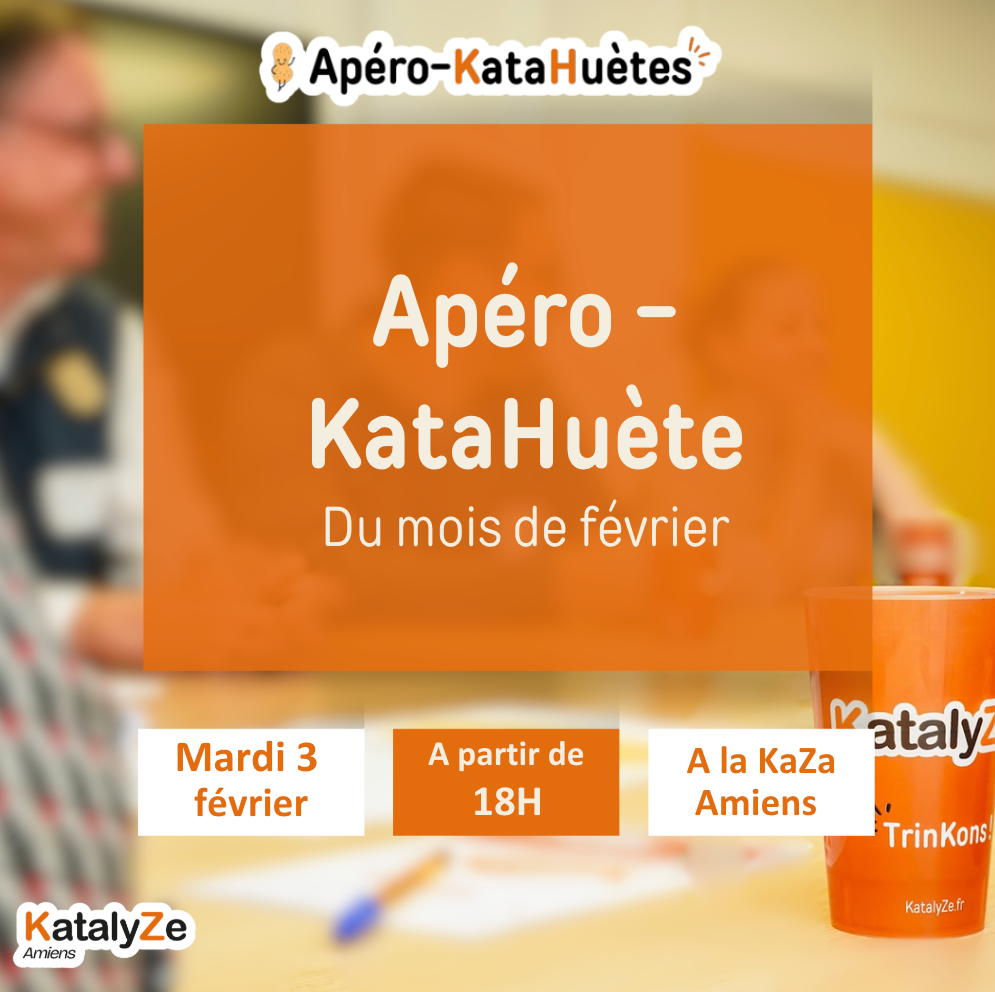 Apéro KataHuètes – Mardi 3 février 2026