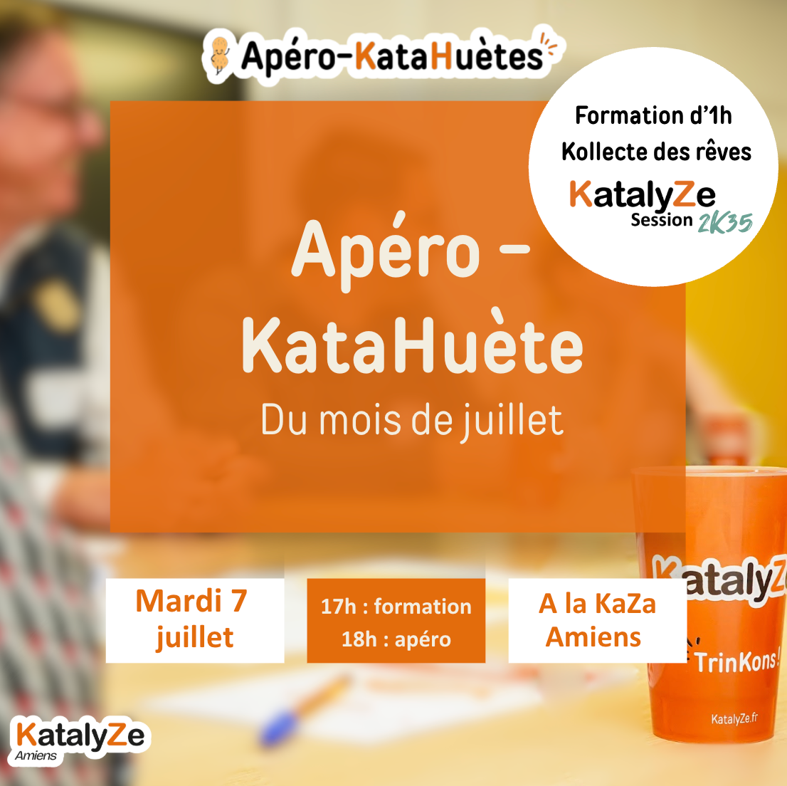 Apéro KataHuètes – Mardi 7 juillet 2026