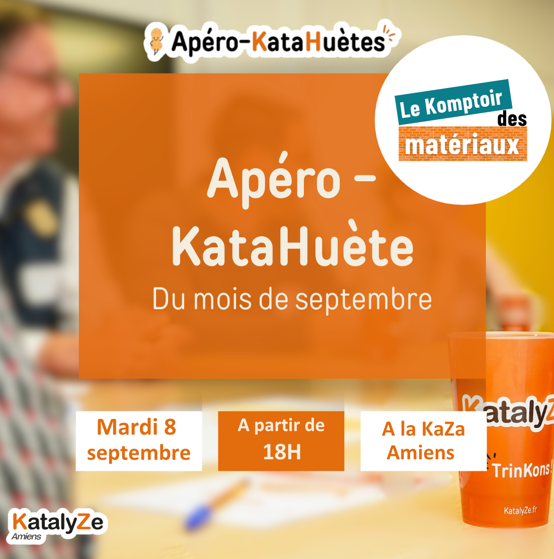 Apéro KataHuètes – Mardi 8 septembre 2026