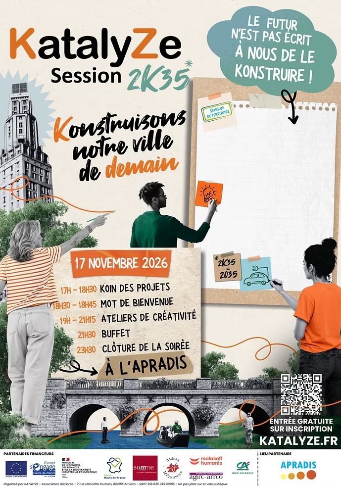 KatalyZe Session 2K35 : Konstruisons notre ville de demain !