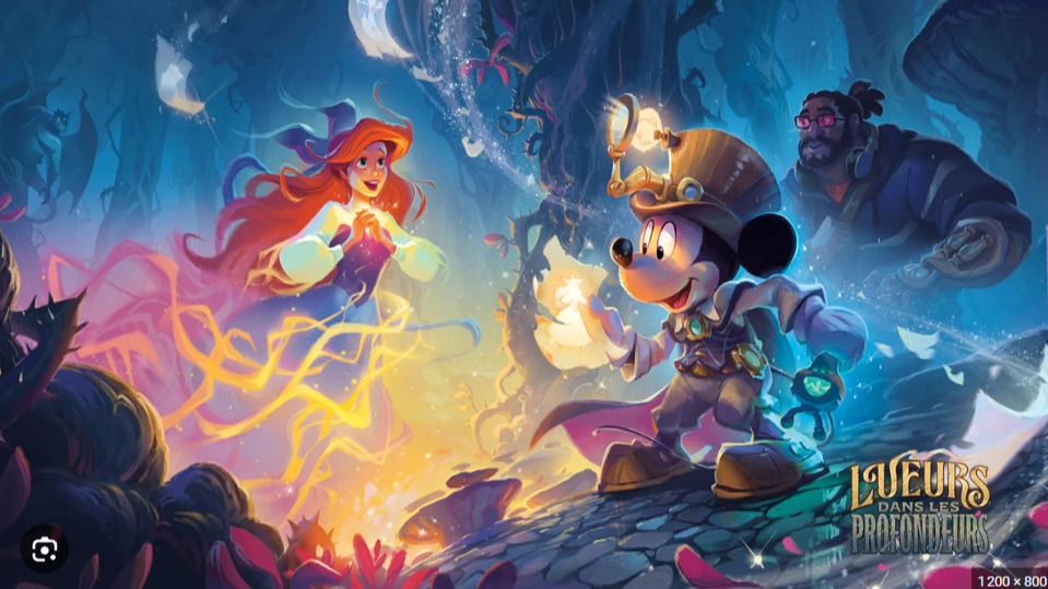 Disney Lorcana - Tournoi 30 - Pack Rush 'Lueurs dans les profondeurs'