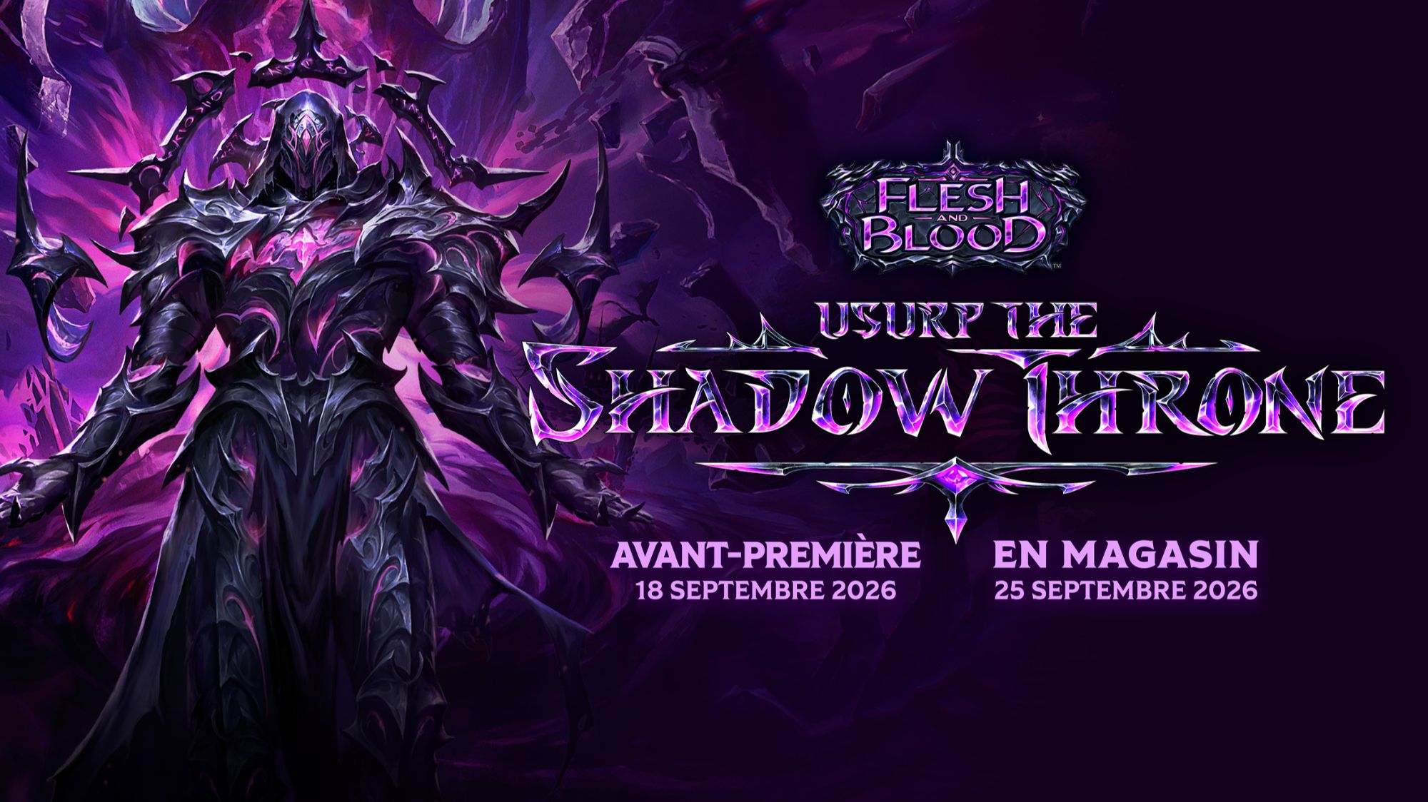 Flesh and Blood - Tournoi 14 - Avant-Premiere 'Usurp the Shadow Throne'