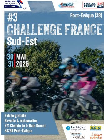 Inscriptions pour la 3e manche du challenge France à Pont Eveque