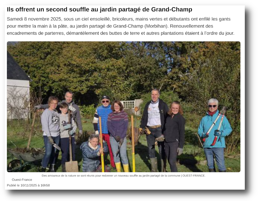 Animation du 08/11:2025