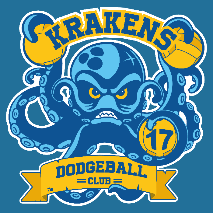 Logo Krakens Dodgeball Club 17