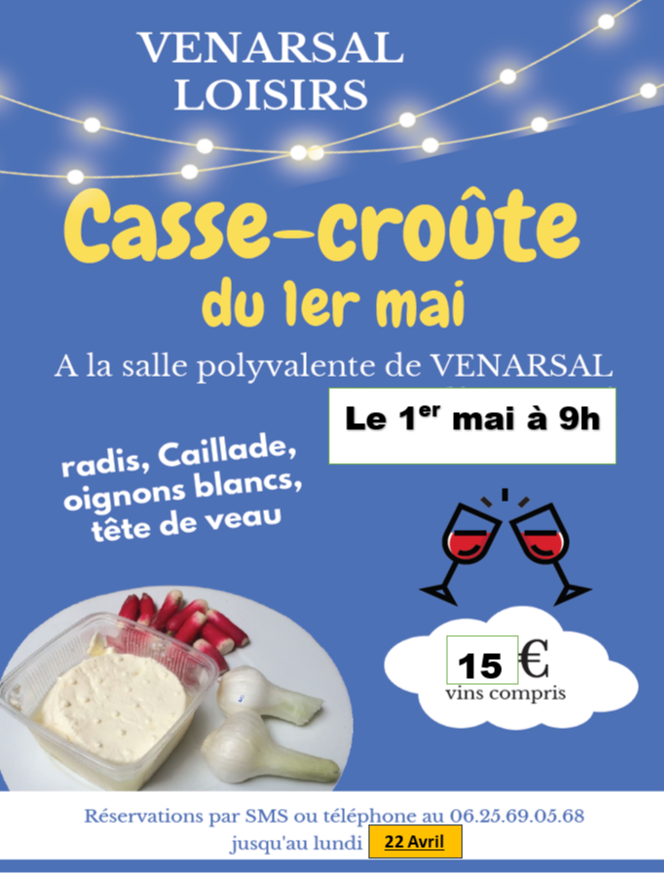 Casse-croûte du 1er mai 2024