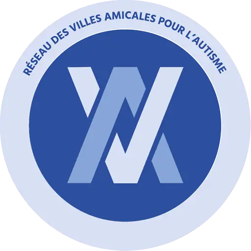 Logo Réseau des Villes Amicales pour l’Autisme