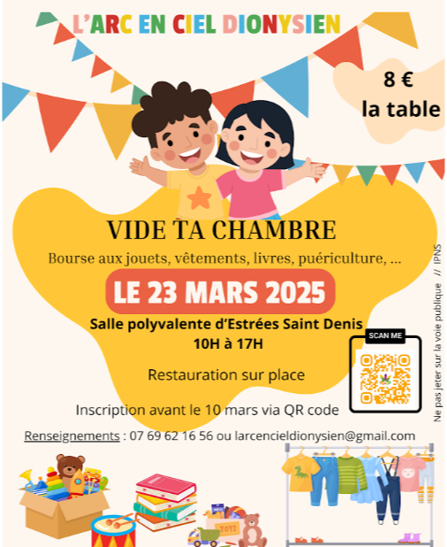 Vide ta chambre 23/03/2025